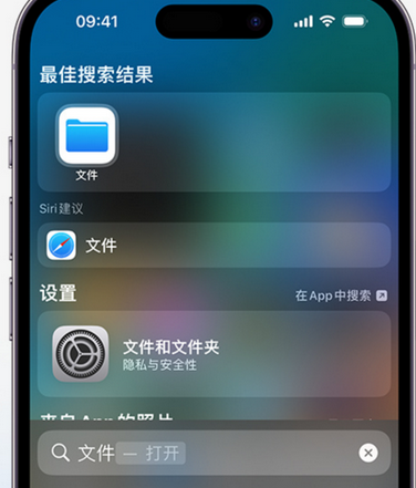 文水apple维修中心分享iPhone文件应用中存储和找到下载文件 