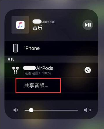 文水苹果14音频维修点分享iPhone14音频共享设置方法 